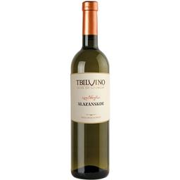 Вино Tbilvino Alazanskoe, біле, напівсолодке, 11%, 0,75 л