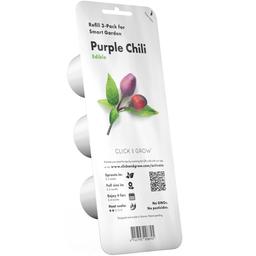 Сменный картридж Click & Grow Smart Garden Перец Чили фиолетовый, 3 капсулы (8745)