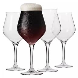 Набор бокалов для пива Krosno Avant-Garde, стекло, 420 мл, 4 шт. (909714)