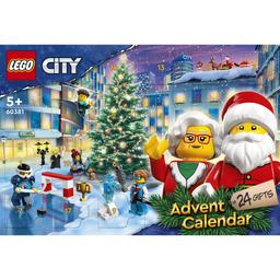 Конструктор LEGO City Новорічний календар 2023, 258 деталей (60381)