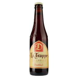 Пиво La Trappe Dubbel темное нефильтрованное, 7%, 0,33 л (601252)