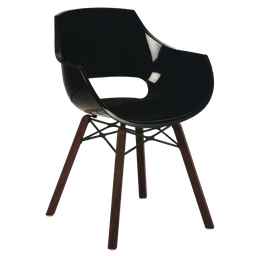Кресло Papatya Opal Wox Iroko, черный (4823052300326)