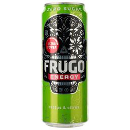 Энергетический безалкогольный напиток Frugo Wild Punch Green 330 мл