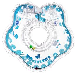 Круг для купания KinderenOK Baby Капелька с погремушкой, голубой (204238_05)