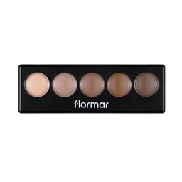 Палетка тіней для повік Flormar Color Palette Eyeshadow, відтінок 007 (Nude Dudes) (8000019545068)