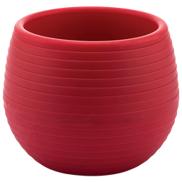 Горшок для цветов Serinova Colorful, 0.55 л, красный (ES03-Kirmizi)