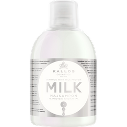 Шампунь для волос Kallos Cosmetics KJMN Milk увлажняющий с протеинами молока, 1 л