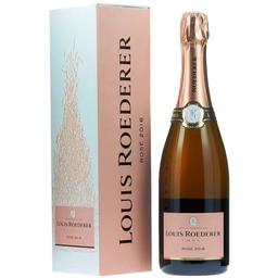 Вино игристое Louis Roederer Brut Rose Vintage 2016 розовое брют 0.75 л в коробке
