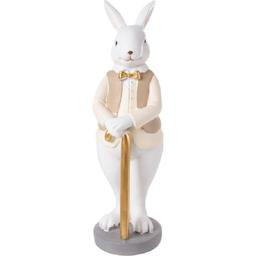 Фігурка декоративна Lefard Кролик з тростиною, 10x8x25,5 см (192-243)