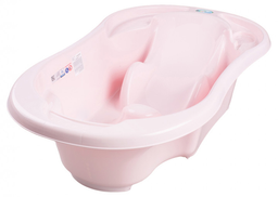 Ванночка Tega 2 в 1 Комфорт, анатомическая, розовый, 92 см (TG-011-104)
