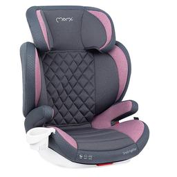 Автокресло MoMi Quick Fix pink, 15-36 кг, серый с розовым (FOSA00005)