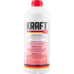 Антифриз Kraft G12/G12+, -35°С, 1.5 л красный