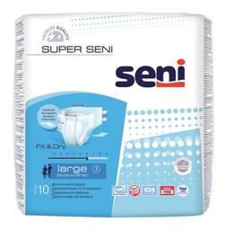 Подгузники для взрослых Seni Super, large 3, 10 шт.