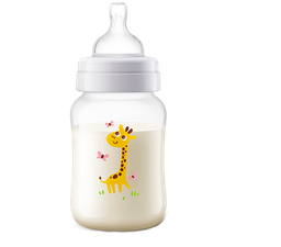 Бутылочка для кормления Philips Avent Anti-colic Жираф, 260 мл (SCF821/12)