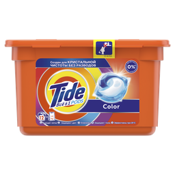 Капсули для прання Tide Все-В-1 Color, 12 шт (81686432)