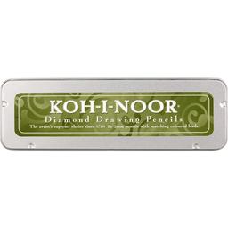 Набір цангових олівців Koh-i-Noor Diamond Pencils 6 шт. у металевій коробці (5217)
