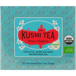 Чай черный Kusmi Tea Prince Vladimir органический 40 г (20 шт. х 2 г)