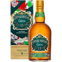 Віскі Chivas Regal Extra Tequila Cask Selection 13 yo Blended Scotch Whisky 40% 0.7 л, в подарунковій упаковці