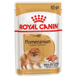Вологий корм для дорослих собак породи Померанський шпіц Royal Canin Pomeranian Loaf, з м'ясом, 85 г (1256001)