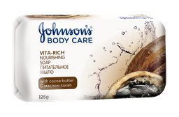 Мило Johnson's Body Care Vita Rich Живильне з олією Какао, 125 г