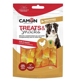 Ласощі для собак Camon Treats & Snacks Курка з ананасом 80 г