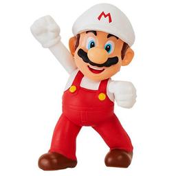 Ігрова фігурка Super Mario Вогняний Маріо, з артикуляцією, 6 см (78279-RF1-GEN)