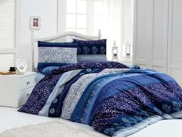 Комплект постельного белья LightHouse Night Blue, бязь, евростандарт, 220х200 см, синий (2200000541758)