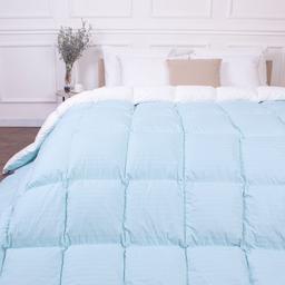 Одеяло пуховое MirSon Valentino 031, двуспальное, 205x172, голубое (2200000003942)