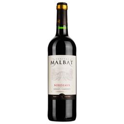 Вино Chateau Malbat Bordeaux AOP, червоне, сухе, 0,75 л