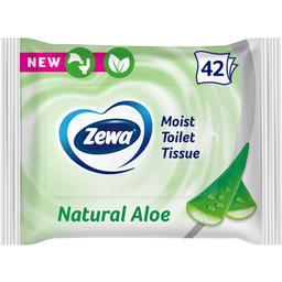 Вологий туалетний папір Zewa Aloe Vera Moist, 42 шт.