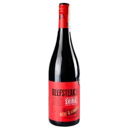 Вино Beefsteak Club Beef&Liberty Shiraz, червоне, сухе, 14,5%, 0,75 л (808254)
