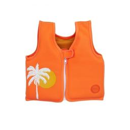 Жилет для плавання дитячий Sunny Life Пустельна пальма, неоновий, 2-3 роки (S1VVEMDN)