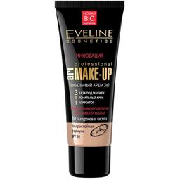 Тональный крем Eveline Professional Art Make-Up 3 в 1 SPF 10 тон Натуральный 30 мл