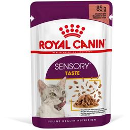 Вологий корм для дорослих котів Royal Canin Sensory Taste Gravy, шматочки в соусі, 85 г