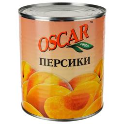 Персики Oscar половинками, 850 мл (232377)