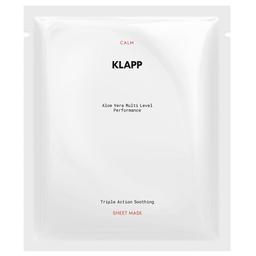Маска для лица Klapp Triple Action Moisturizing Sheet Mask 20 мл х 3 шт.