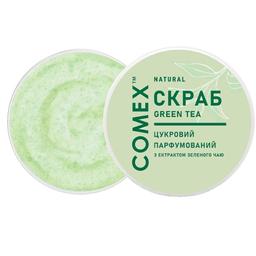 Скраб для тела Comex Natural Зеленый чай сахарный парфюмированный 250 мл
