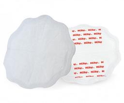 Накладки для груди Nuby хлопчатобумажные одноразовые, белый, 30 шт. (NV0107001)