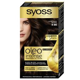 Фарба для волосся без аміаку Syoss відтінок 4-86 (Шоколадний каштановий) 115 мл