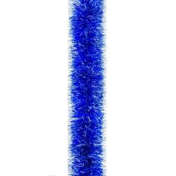 Мішура Novogod'ko 10 см 3 м синя зі срібними кінчиками (980338)