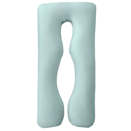 Подушка Ideia П-образная для беременных, 140x75x20 см, мятный (8-33722 м'ята/білий)