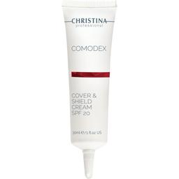 Крем для обличчя Christina Comodex Cover & Shield Cream SPF 20 з тонуючим ефектом 30 мл