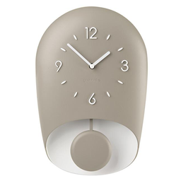 Часы настенные Guzzini Home с маятниковым колоколом, 33х22х8 см, серый (168604158)