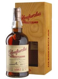 Виски Glenfarclas Family Cask 1987 W18 #3831 Single Malt Scotch Whisky, 46%, 0,7 л п/у