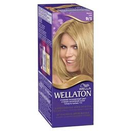 Стойкая крем-краска для волос Wellaton, оттенок 9/1 (жемчуг), 110 мл