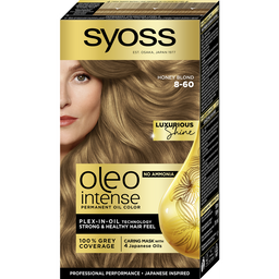 Стійка фарба для волосся Syoss 8-60, Медовий Блонд, 115 мл