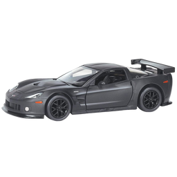 Машинка Uni-fortune Chevrolet Corvette C6.R, 1:32, матовый черный (554003М)