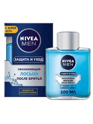 Увлажняющий лосьон после бритья Nivea Men Защита и уход, 100 мл