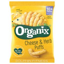 Палочки кукурузные Organix с сыром и травами органические с 10 месяцев 15 г