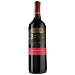 Вино Santa Rita Tres Medallas Cabernet Sauvignon, червоне, сухе, 13%, 0,75 л